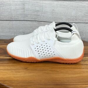 NEW WHITIN Women’s Barefoot Minimalist Shoe Zero Drop White Gum Size 9 EU 40